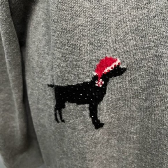 CJ Banks Holiday Puppy Sweater - Picture 7 of 13